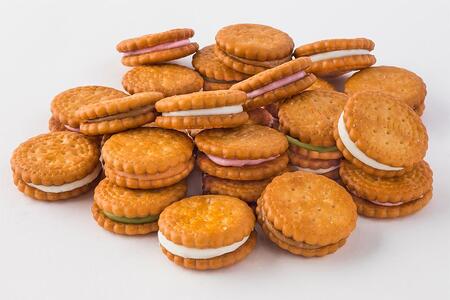 ミレーサンド (大箱) 5個セット いちご風味 ホワイト キャラメル 抹茶クリーム 黒糖きなこ風味 【グレイジア株式会社】 [ATAC007]