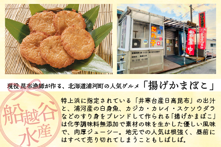 船越谷水産自慢の「揚げかまぼこ」20個入り[42-1120]