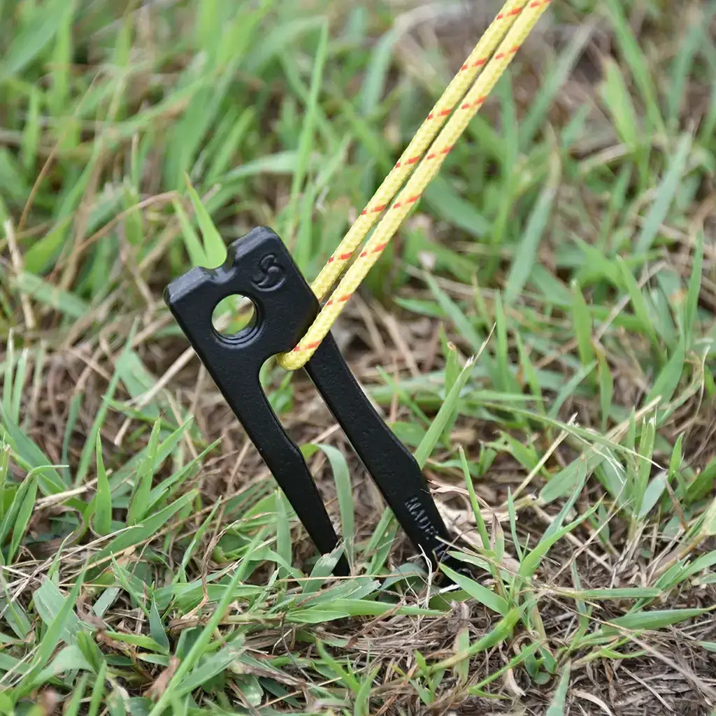 [ベルモント] ドラゴンステーク 18（8本セット）18cm キャンプ用品 アウトドア用品