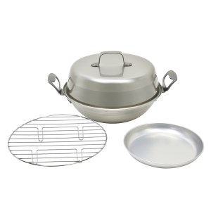  [ベルモント] 燻製鍋27cm（クリア） スモーカー くんせい 【015S020】