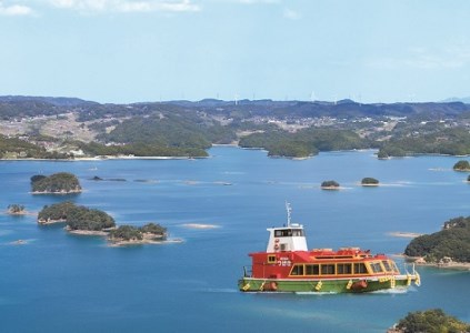九州発！貸し切り遊覧船つばき号　弘法大師が筆をおとす美しさ「いろは島」デイクルーズ（2時間）【M00-002】