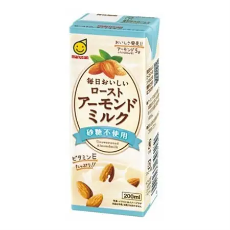 ローストアーモンドミルク砂糖不使用200ml 2ケースセット【1307610】