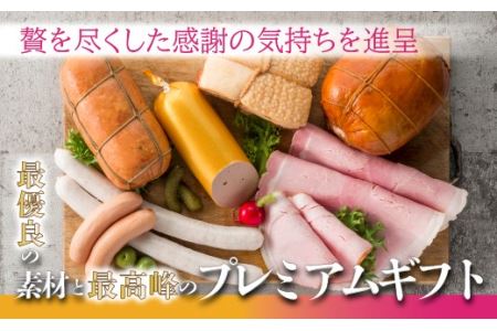 至福のホワイトハムバラエティ「日進ハムの感謝の気持ちセット」お中元 お歳暮 贈り物 クリスマス ◆ FAA-130