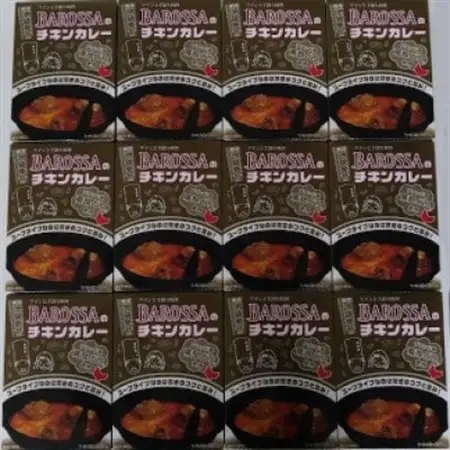 コスモ食品千葉いすみ工場製造　東京池袋発BAROSSAのレトルトチキンカレー12箱_惣菜・加工品 レトルト    惣菜・加工品 カレー  _【1107530】