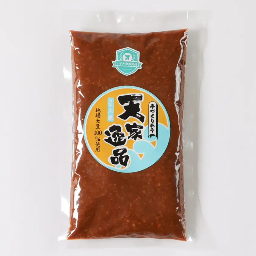 無添加いすみ産米＆大豆使用味噌「天家逸品」_調味料 味噌  みそ_【配送不可地域：離島】【1390504】