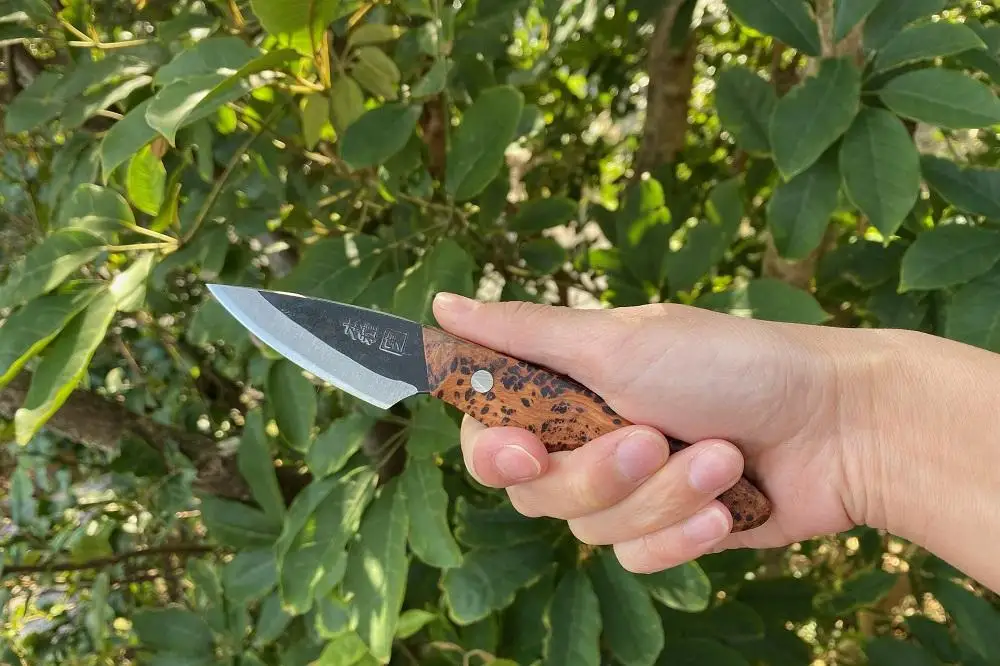 【数量限定】KUMAGE KNIFE　premium model / small size ＜SOLMU PUUT＞｜包丁 ナイフ