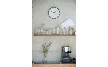 MONO Clock / ホワイト（LC10-20B WH） 工芸品 装飾品 民芸品 時計 壁掛け時計 伝統技術 インテリア おしゃれ 奈良雄一 シンプル モダン  FAD-0903