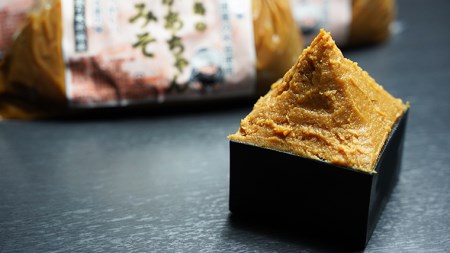 老舗の味「横島醤油納豆」 手造りかあちゃん味噌 1kg×4袋セット