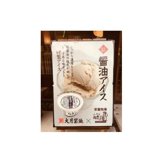 大月醤油の醤油アイス 10個入り