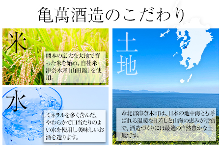 日本酒飲み比べ300ml×5種 亀萬酒造合資会社《30日以内に出荷予定(土日祝除く)》