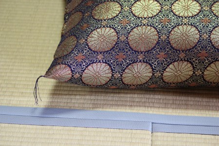 仏壇前 金襴 座布団 きく 法事 仏壇 日本製