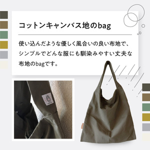 coyotE noaのもち手がひとつのしかくいカバン＜カーキブラウン＞　036-01-B