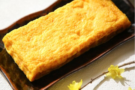 玉木の厚焼き玉子 1本入り 2個セット ／ 玉子焼き 厚焼き 玉子 惣菜 おかず 伝統 旨味 コク だし 茨城県 五霞町