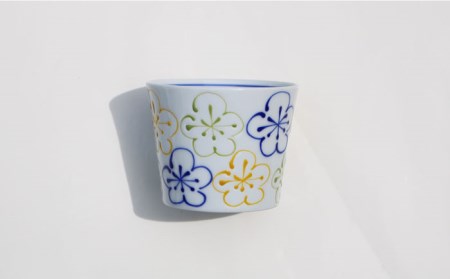 【陶器市特集】【波佐見焼】花柄 そばちょこ 5色セット 食器 皿 【協立陶器】 [TC38] 波佐見焼