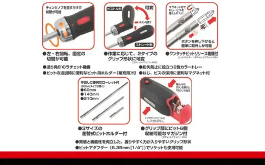 TONE トネ ラチェットドライバーセット ( RDS32 ) 15001-40000566