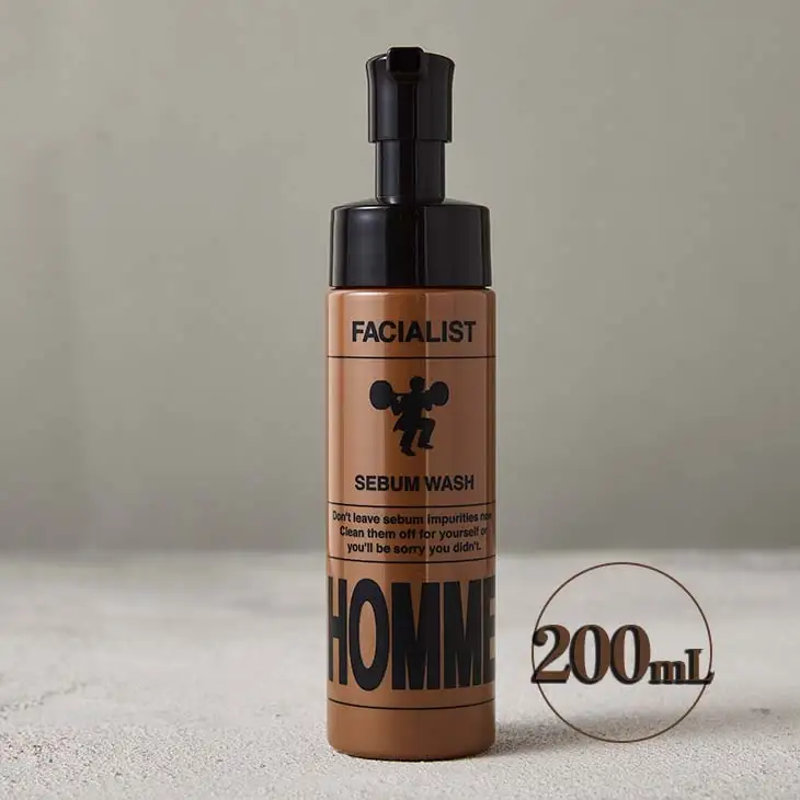 【シーボン】フェイシャリストオム　シーバムウォッシュ　200mL（泡洗顔料） | C'BON シーボン 化粧品 CBON コスメ 洗顔 泡洗顔 男性用化粧品 メンズコスメ 乾燥 保湿