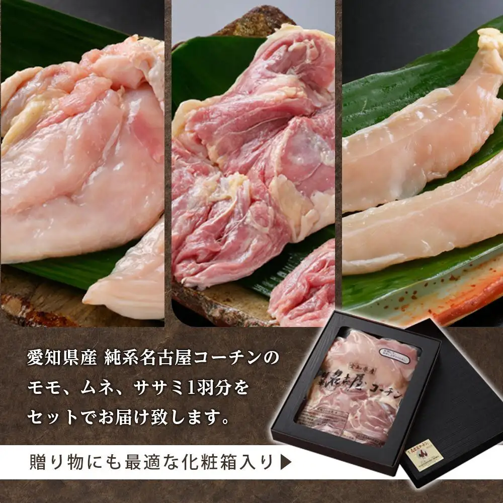 純系名古屋コーチン　豪華生肉セット