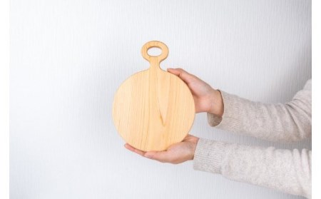 まあるく優しい木製カッティングボード（丸形 中サイズ１枚）／Ole-18 まな板 まな板 まな板 まな板 まな板 まな板