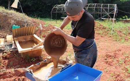 久米島『やちむん土炎房』シーサー一輪挿し