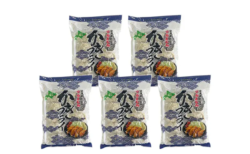 北海道 厚岸産 牡蠣フライ 200g（10粒入）×5袋 (合計1kg) 簡単！ 揚げるだけ 魚貝類 加工食品 