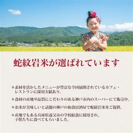 令和7年産養父市の希少米　蛇紋岩米　5kg　　　　　五穀米(蛇紋岩米使用)セット【1312499】