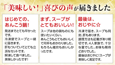 あんこう鍋セット 4～6人前 ( 茨城県共通返礼品： 大洗町 )