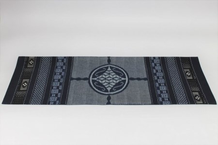 久留米伝統工芸品」 久留米絣 手織り テーブルセンター1枚 サイズ