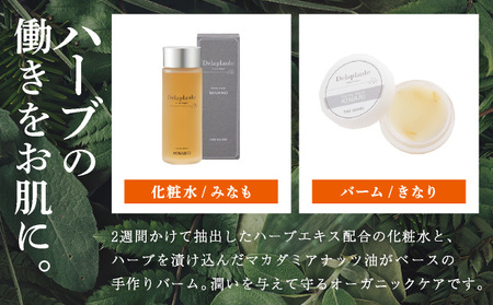 THE HERBS ボタニカルケア（ 化粧水 ・ バーム ）