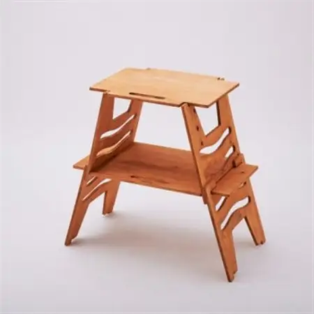 THE BARA +BARAパネルテーブル 小サイズ カラー:メープル_雑貨・日用品 アウトドア用品 スポーツ・アウトドア用品 _【1326096】