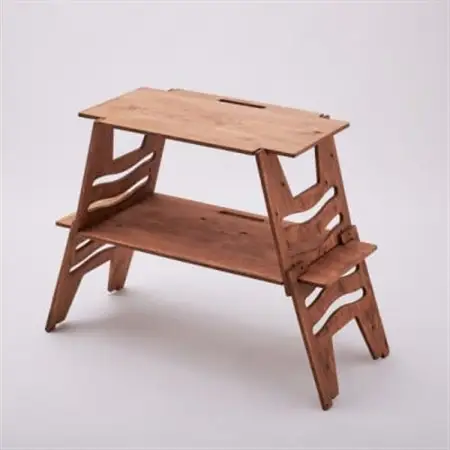 THE BARA +BARAパネルテーブル 大サイズ カラー:ライトオーク_雑貨・日用品 アウトドア用品 スポーツ・アウトドア用品 _【1326054】