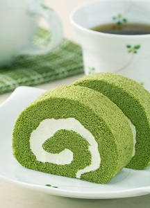 シェフの自信作【抹茶のロールケーキ】2本セット：B150-052