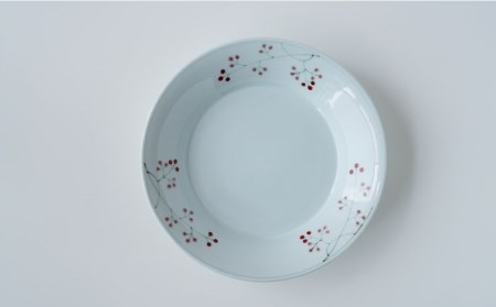 【波佐見焼】シダ紋・木の実 パスタ皿 プレート ペアセット 食器 皿 【Cheer house】 [AC135] 波佐見焼