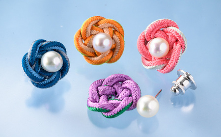 パール 組紐 ピンブローチ 宇和海 8.0-8.5mm 暁工房 ブローチ 真珠 アクセサリー アコヤ真珠 本真珠 ファッション フォーマル 冠婚葬祭 慶事 結婚式 卒業式 入学式 お祝い ギフト 贈り物 人気 特産品 国産 愛媛 宇和島 A020-002001