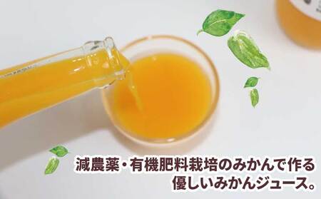 みかん ジュース 1000ml ×6本ほんとのみかん清家農園 有機肥料 みかんジュース ストレートジュース 100%ジュース 蜜柑 果物 フルーツ ストレート 果汁 飲料 柑橘 農家直送 産地直送 数量限定 国産 愛媛 宇和島 H019-040004