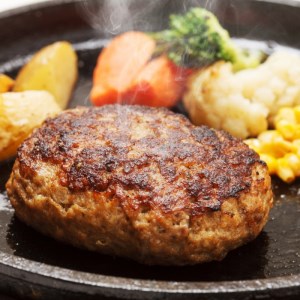 本格調理済ハンバーグ10食 特製ソース付【001-0010】ハンバーグ 惣菜 冷凍 湯せん レンジ 10個 真空 個食 パック 送料無料