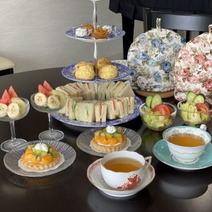 体験型本格英国式アフタヌーンティーペアチケット(紅茶コーディネーターによるミニレッスン付き)【017-0001】券 マナー レッスン 2名 数量限定 送料無料