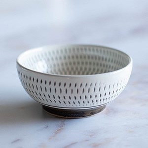 小石原焼 カネハ窯 飛び鉋中鉢(全飛び鉋) AA45