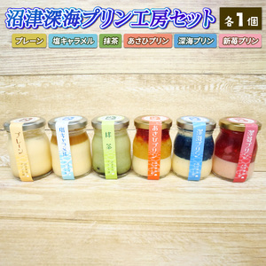 プリン 【沼津深海プリン工房】6種 詰め合わせ