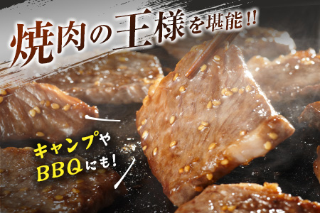 ［宮崎牛］カルビ焼肉 計1kg以上（250g×4パック）※ご入金月の翌月中に出荷【C389-2503】