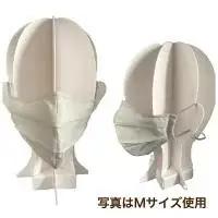 【Ｍ・グレー】mothertamaハンドメイド 立体プリーツマスク2枚《洗える 抗菌・抗ウイルスマスク》