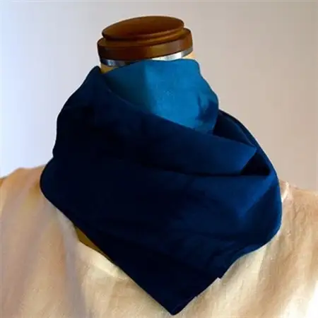 藍染め手ぬぐい　kofun_装飾品・工芸品  服飾小物 _【1087442】