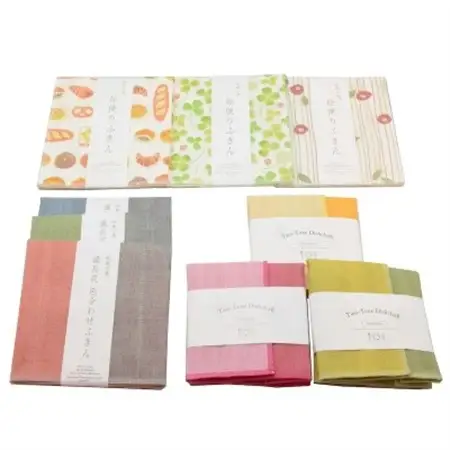 厳選　蚊帳織ふきん 計9枚セット_雑貨・日用品  キッチン用品 _【1146811】