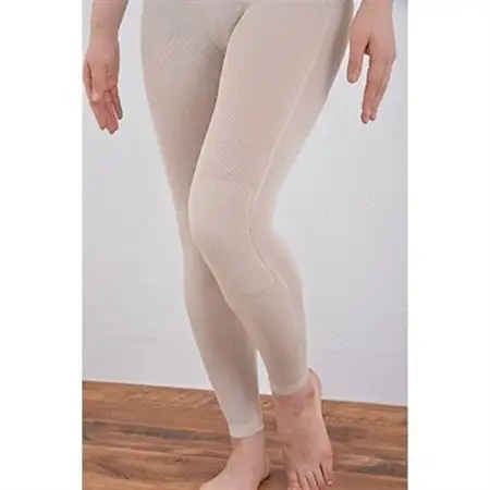 日本製 シルク レギンス 10分丈 腹巻きパンツ おなかひざシリーズ グレージュ 【631-7164_装飾品・工芸品  服飾小物 _【1088655】