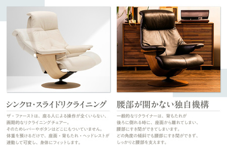 【カリモク家具】 リクライナー＆オットマン 2点セット E (Lサイズ) 【RU7804(L)・RU0206(M)】