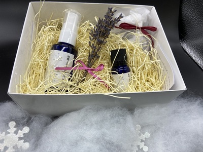 A043 オーガニック ラベンダーオイル 5ml ラベンダーウォーター 50ml 北海道 鷹栖町 丘紫 有機JAS認証 オーガニック