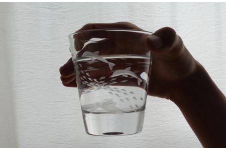 浅草切子 aquatic「Penguin's Aquarium」_0012-004-T03