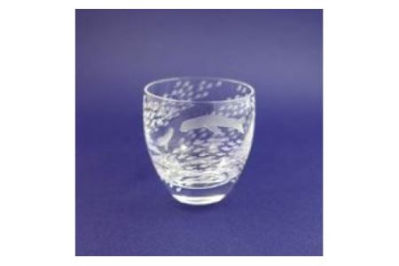 浅草切子 aquatic「Sea Lion Fish 冷酒杯」_0012-007-T03