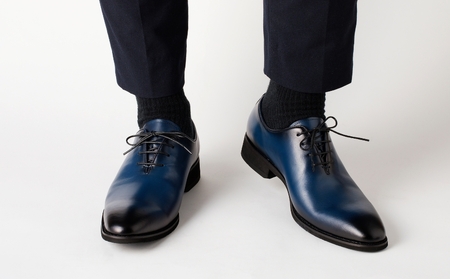 【匠の靴】超軽量＆履き心地抜群な本革ビジネスシューズAF-02(サイズ：26.5cm、カラー：ブラック)_0019-002-T03-1-5