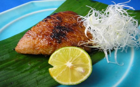 【浅草一文】鮪の江戸味噌麹焼き（めばち鮪4個入り）_0088-004-T03