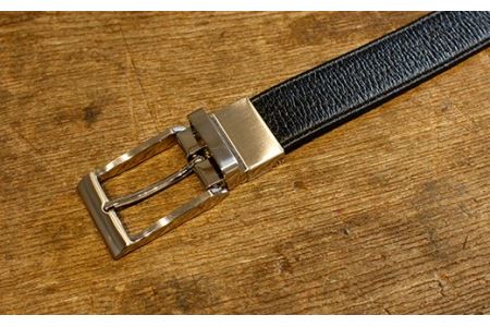 SHRUNKEN LEATHER ELASTIC BELT （Lサイズ） [KMK-0112L]_0134-003-T04